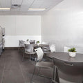 Smooth White Glossy 8x24 Ceramic  Tile