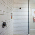 Smooth White Matte 4x24 Ceramic  Tile