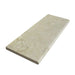 Sonoran Pearl Marble Coping 12x24 Tumbled Bullnose  1.25 inch