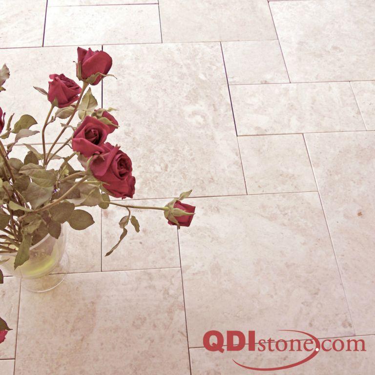 Sonoran Pearl Marble Tile Pattern Brushed Chiseled