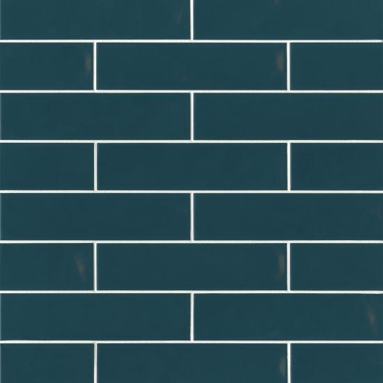 Sorrento Azzurro Glossy 2.5x10.25 Ceramic  Tile