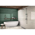 Sorrento Bianco Glossy 2.5x10.25 Ceramic  Tile
