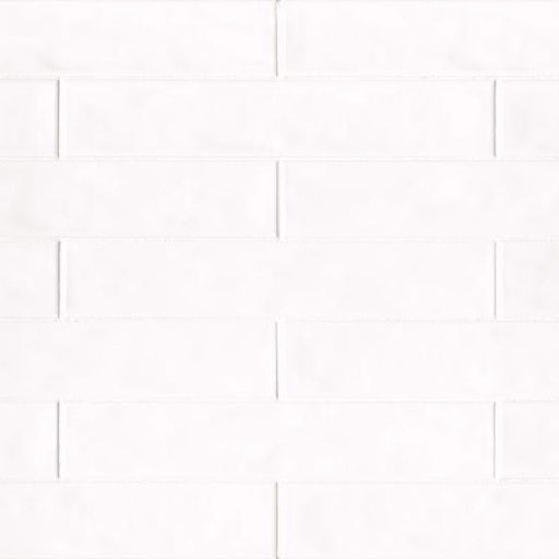 Sorrento Bianco Glossy 3x16 Ceramic  Tile