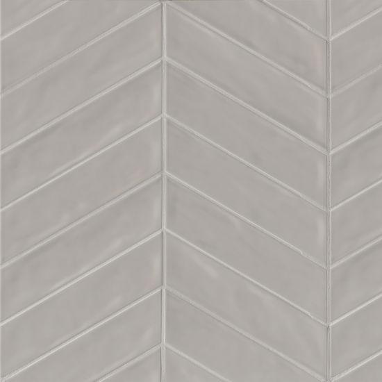 Sorrento Fiore Chevron Left Glossy 2.5x10 Ceramic  Tile