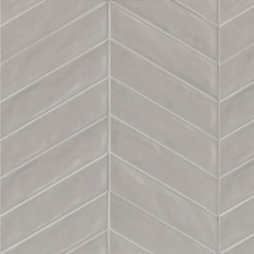 Sorrento Fiore Chevron Right Glossy 2.5x10 Ceramic  Tile