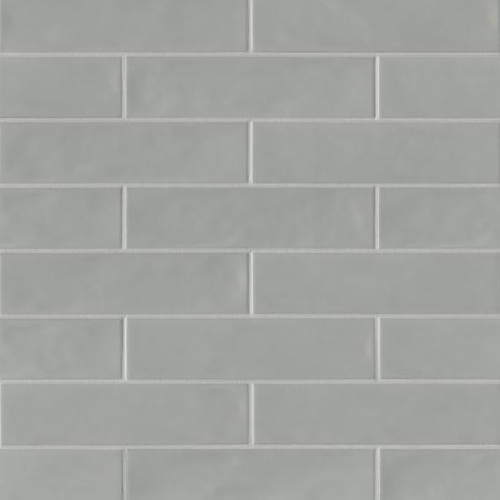 Sorrento Grigio Glossy 2.5x10.25 Ceramic  Tile