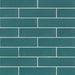 Sorrento Turchese Glossy 2.5x10.25 Ceramic  Tile