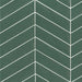 Sorrento Verde Chevron Right Glossy 2.5x10 Ceramic  Tile