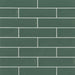 Sorrento Verde Glossy 2.5x10.25 Ceramic  Tile