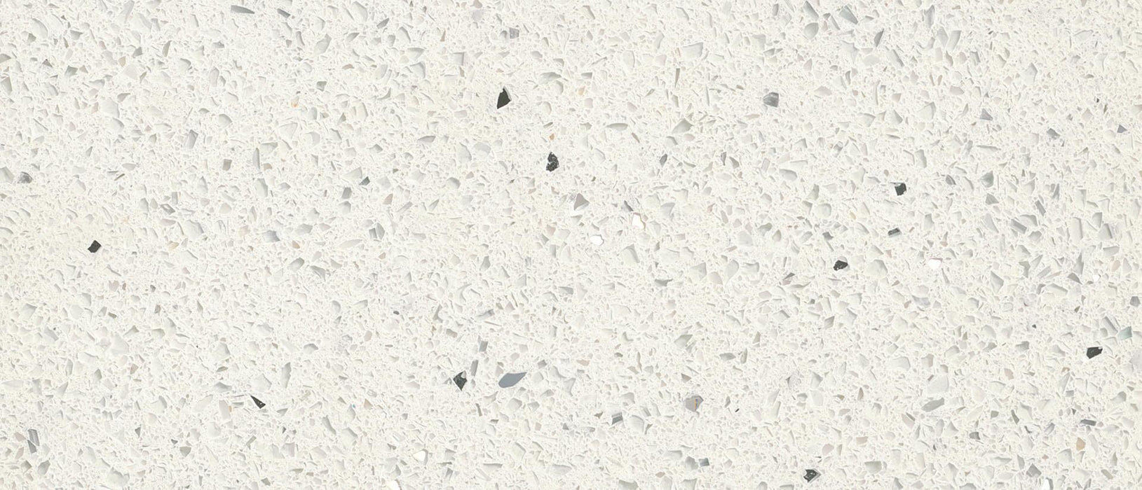 Sparkling White 126x63 3 cm Polished Quartz Slab