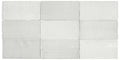 St Tropez Blanco Glossy 2.5x5 Ceramic Bullnose