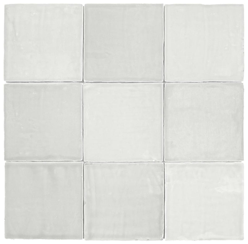 St Tropez Blanco Glossy 5x5 Ceramic Bullnose