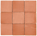 St Tropez Coral Glossy 5x5 Ceramic  Tile