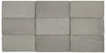 St Tropez Gris Glossy 2.5x5 Ceramic Bullnose