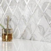 Starcastle Spiral Galaxy 3-3/4x5-1/2 Diamond Satin Glass  Mosaic