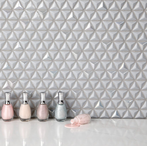 Starcastle Wonderstar 1x1 Triangle Matte Glass  Mosaic