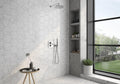 Statuary White Unpolished 8x9 Gres Stoneware  Tile
