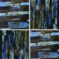 Stoneledge Azurite Glossy, Smooth 6x6 Porcelain  Tile