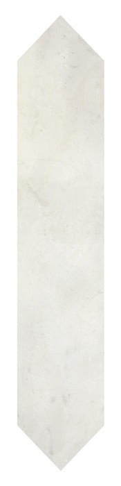 Stormy Mist Marble Tile 3x15 Polished   3/8 inch