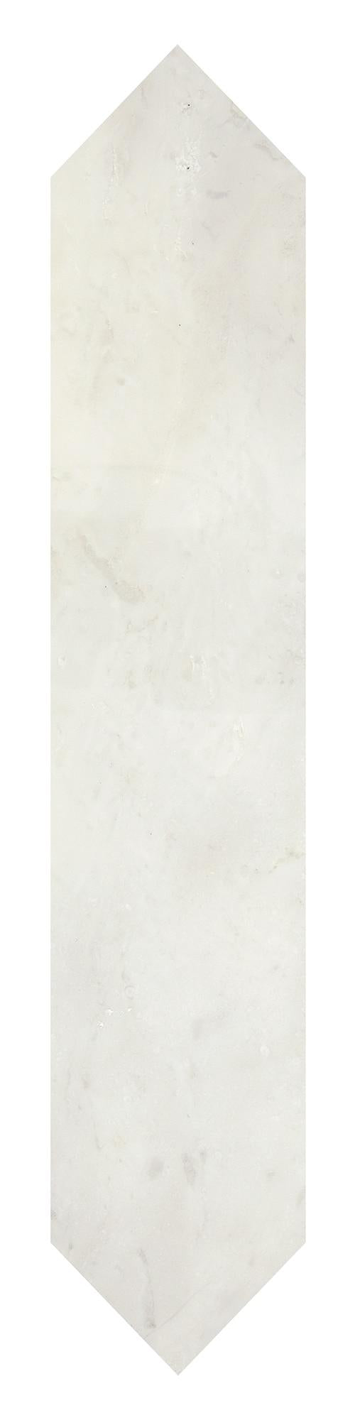 Stormy Mist Marble Tile 3x15 Polished   3/8 inch