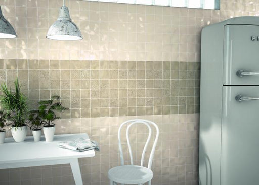 Stow Bianco 4x4 Ceramic  Tile