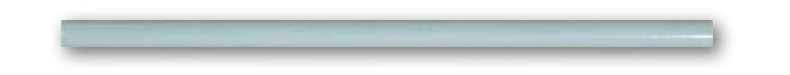 Stow Mix Aqua 5/8x12 Ceramic Demi Bullnose