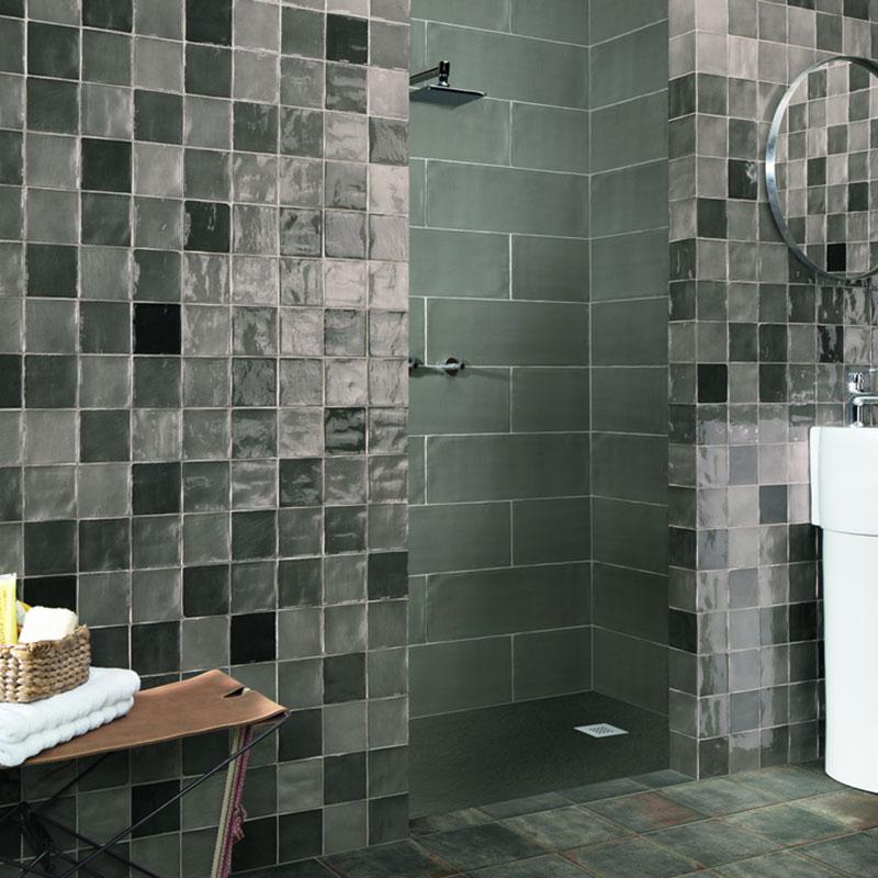 Stow Mix Grafito 4x4 Ceramic  Tile