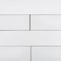Stromboli White Plume 3.5x14.5 Ceramic  Tile