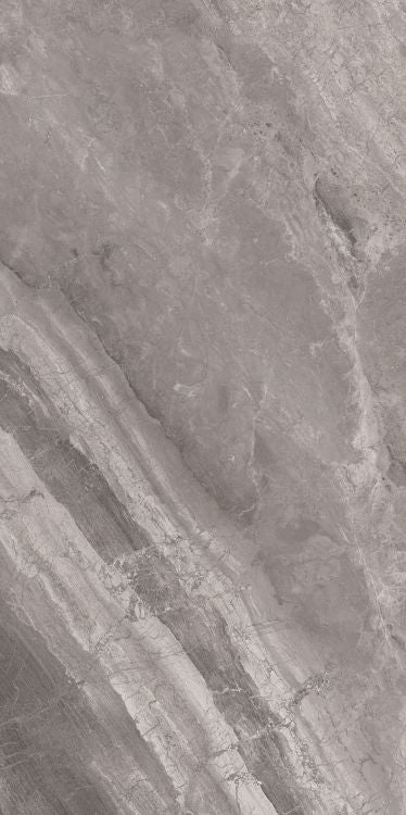 Supreme Grey Levigato Polished 24x48 Porcelain  Tile