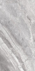 Supreme Silver Book Match Polished 48x96 Porcelain  Tile