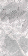 Supreme Silver Levigato Polished 12x24 Porcelain  Tile