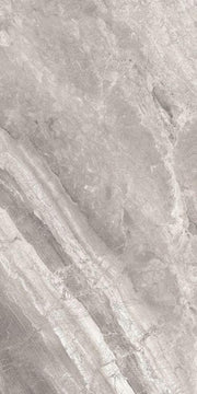 Supreme Silver Levigato Polished 24x48 Porcelain  Tile