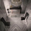 Supreme Silver Levigato Polished 24x48 Porcelain  Tile