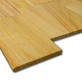 Teak Wood Sandstone Paver Pattern Sandblasted