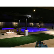 Teak Wood Sandstone Paver Pattern Sandblasted