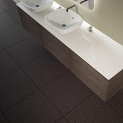 Terrazzo Black 24x24 Porcelain  Tile