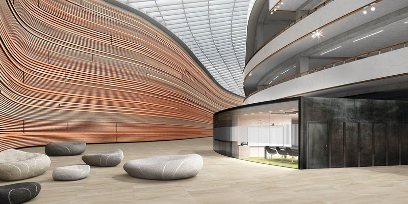 Texture Avorio Polished 12x24 Porcelain  Tile