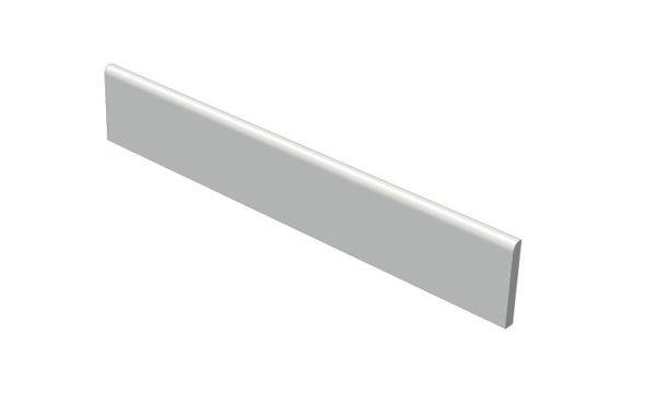 The Rock Grey 4x24 Porcelain Single Bullnose