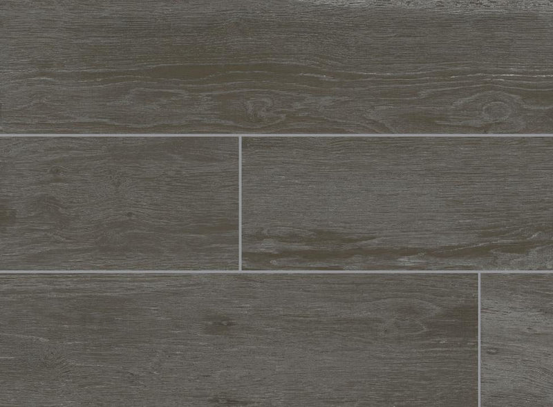 Thompson Charcoal 7x40 Ceramic  Tile