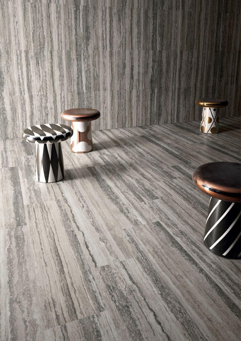 Tipos Silver Matte 12x24 Porcelain  Tile