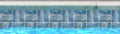 Tokyo Icy Blue Glossy, Textured 6x6 Porcelain  Tile