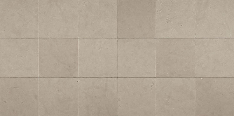 Touques Gris Limestone Tile 12x12 Honed   3/8 inch