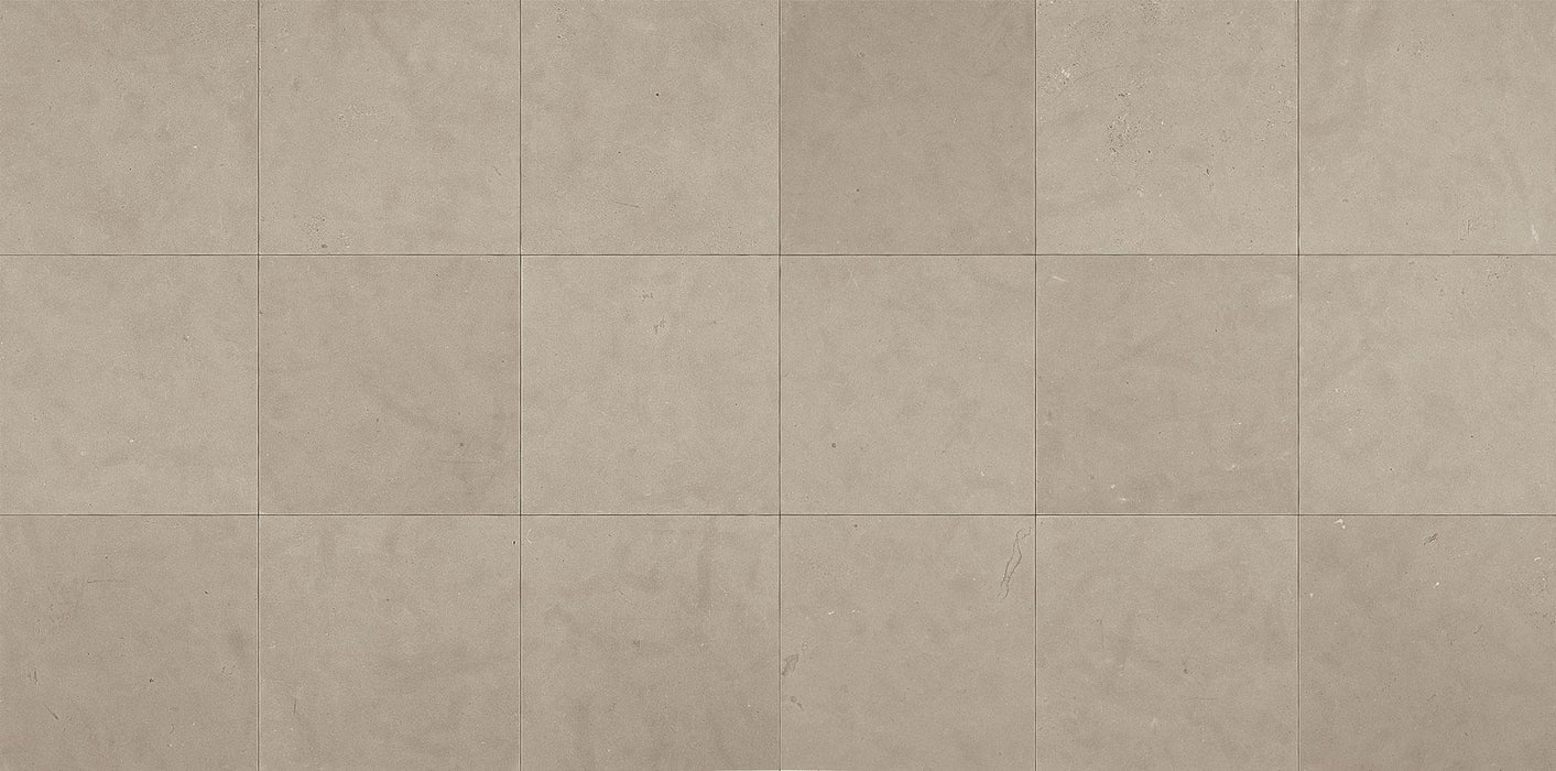 Touques Gris Limestone Tile 18x18 Honed   1/2 inch