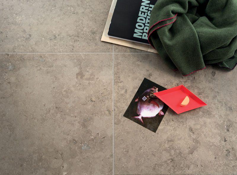 Trace Fossil Grey 18x18 Porcelain  Tile