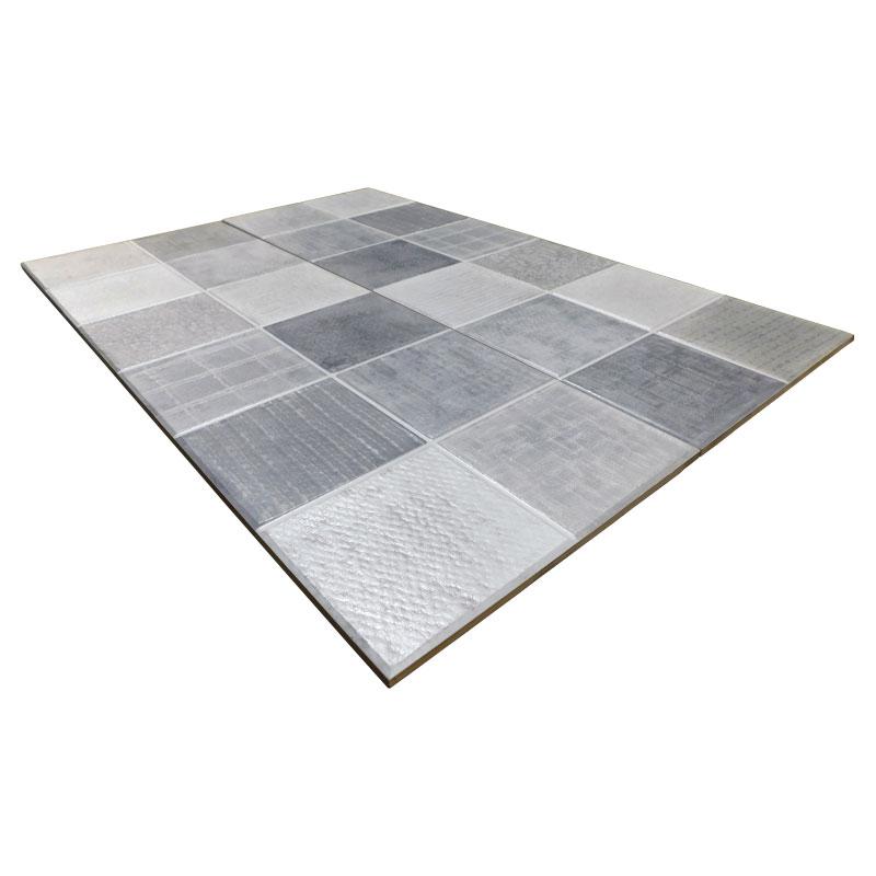 Trapani Art Gris 10x28 Ceramic  Tile