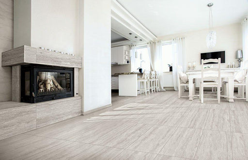 Travertini Grigio 18x36 Porcelain  Tile