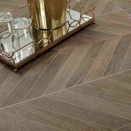 Trellis Oak Brown Blend Matte 18x36 Porcelain  Tile
