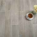 Trellis Oak Smoke Matte 6x36 Porcelain  Tile