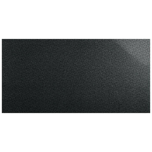 Trinity Lux Black 12x24 Porcelain  Tile