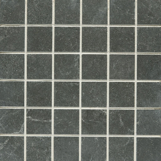 Unica Carbon 2x2 Square Matte Porcelain  Mosaic